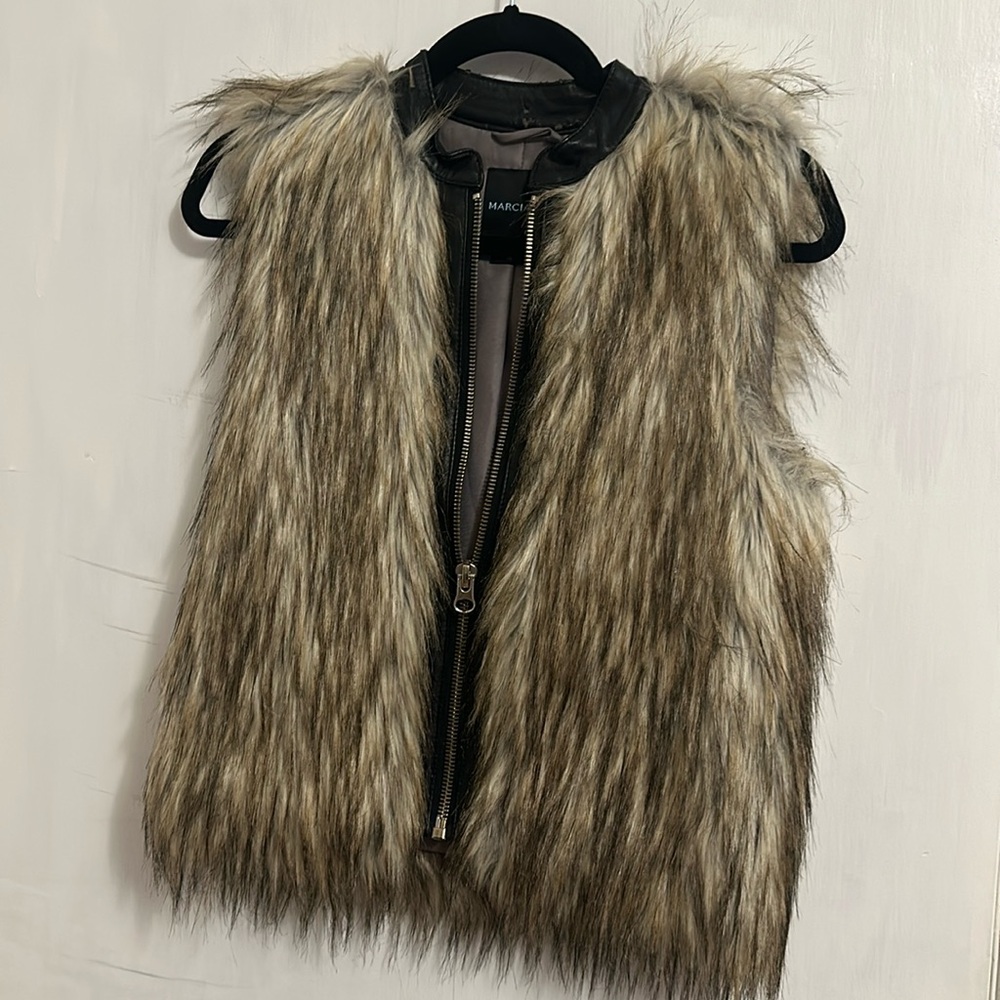 Marciano fur vest